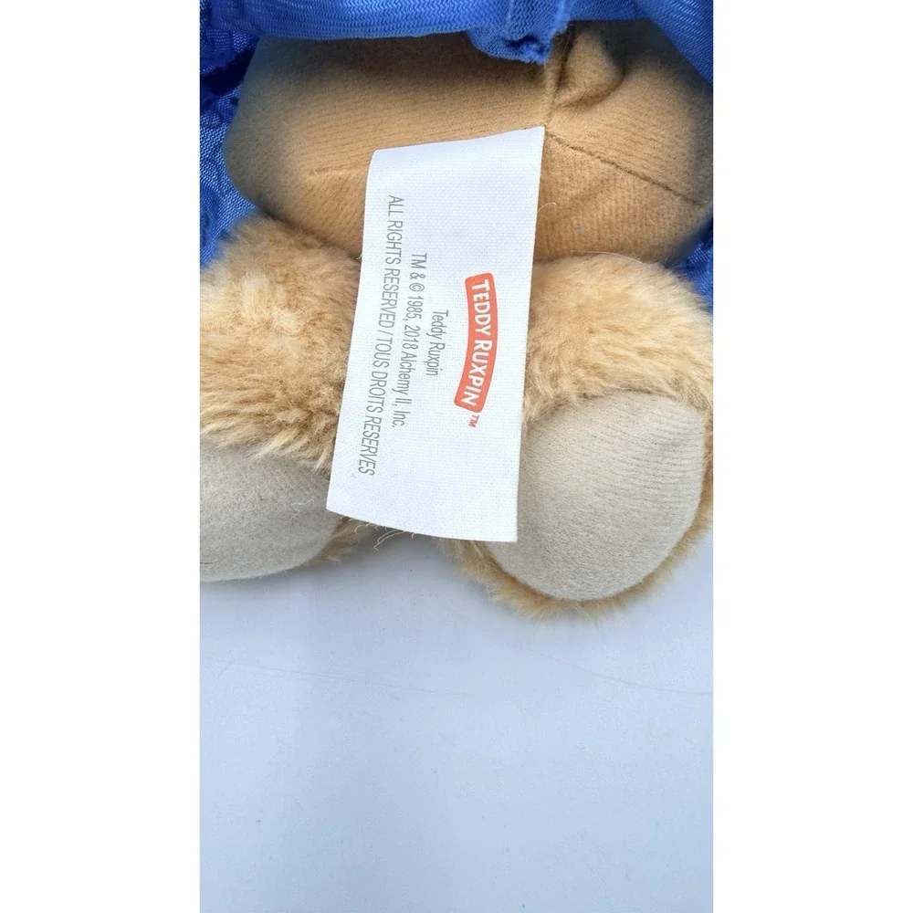 Teddy Ruxpin Bedtime Bear Plush 10 Inch Alchemy II 2018 Works Batteries Included